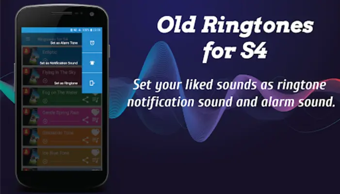 Old Ringtones for Galaxy S4 android App screenshot 1