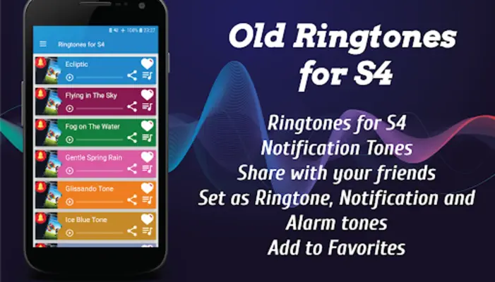 Old Ringtones for Galaxy S4 android App screenshot 2